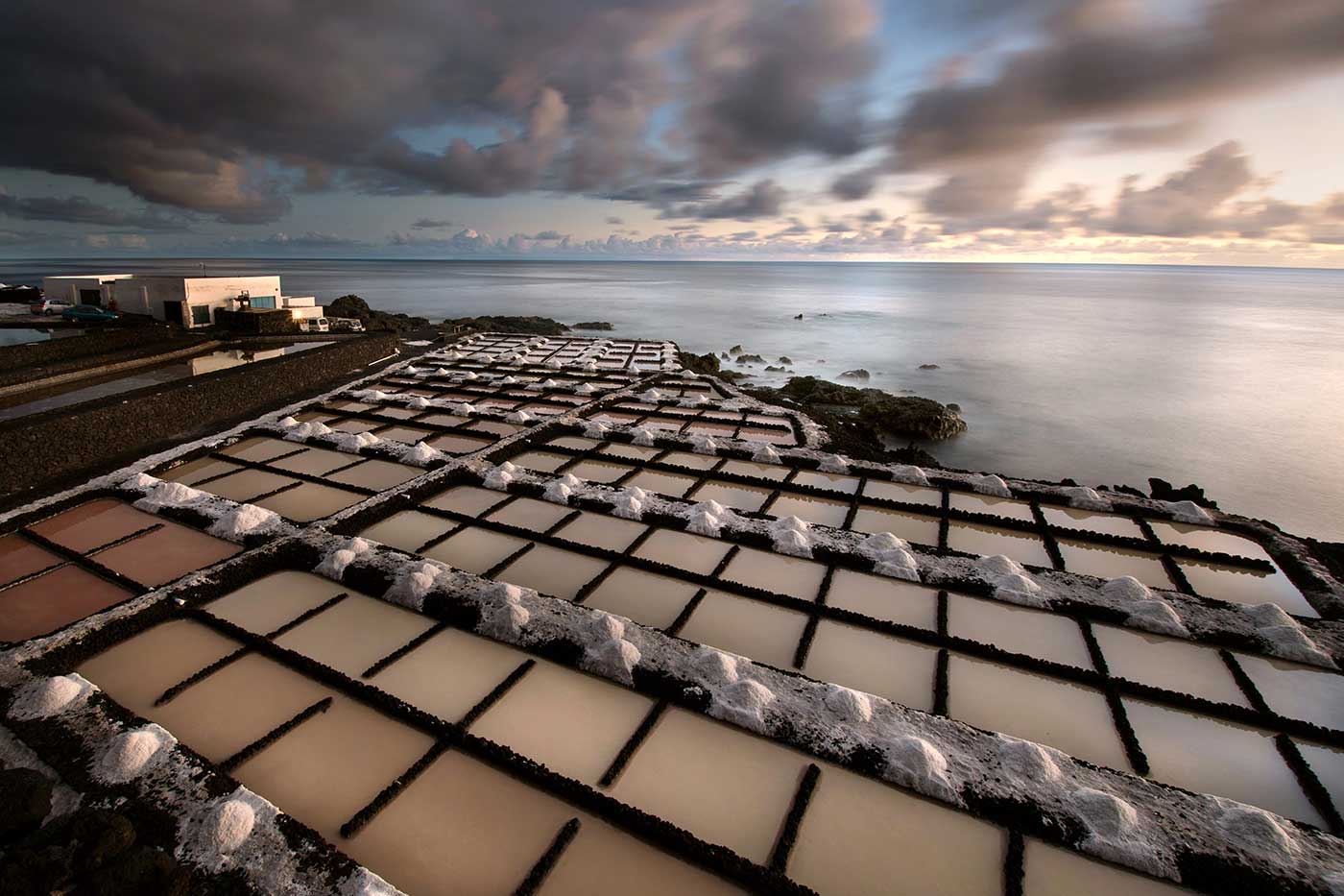 Salzsalinen La Palma Kanaren