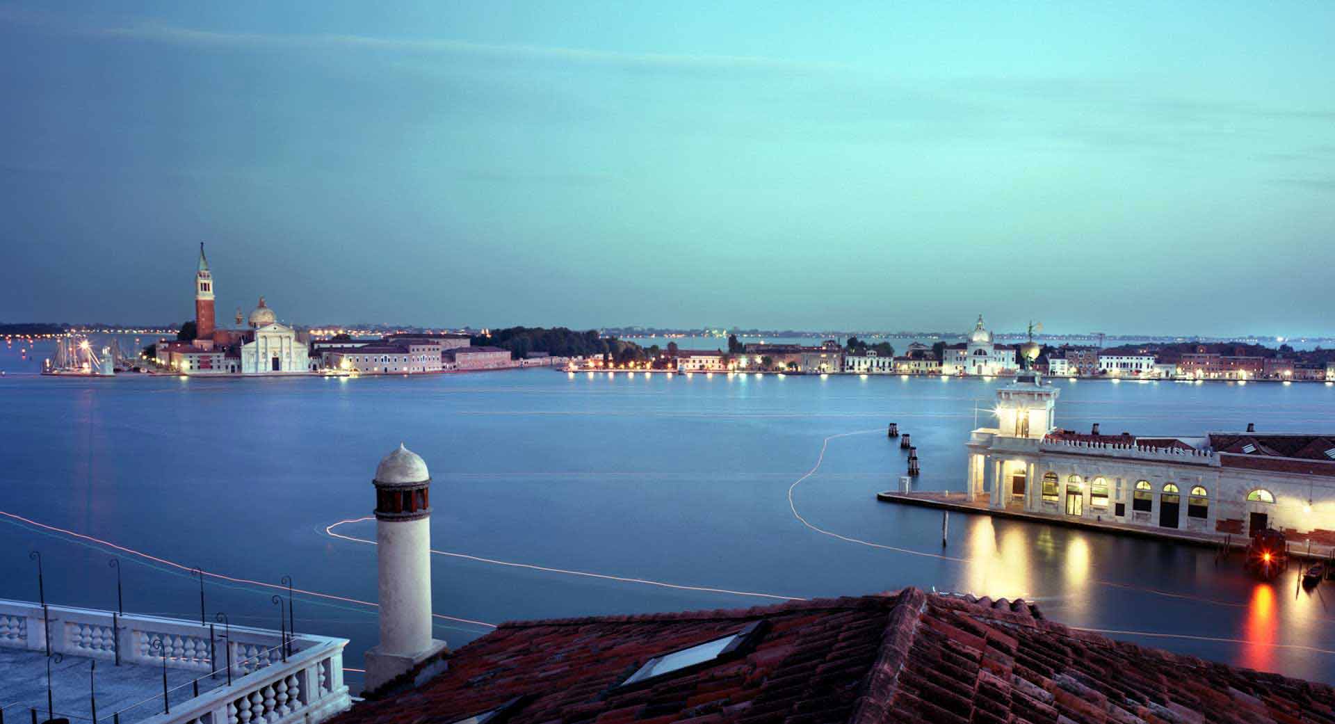 Reise Dämmerungsaufnahme Venedig Leo Seidel